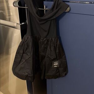 lulus strapless bubble dress NWT